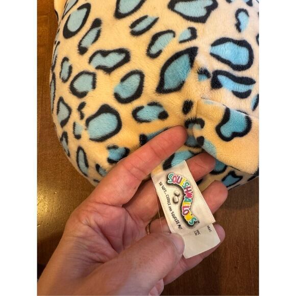 Squishmallow 8 inch liv the teal leopard - Picture 3 of 4